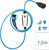 Wallbox Krautuvas NRGkick 32A Pure Standard WLAN + Bleudany, GSM / GPS / SIM 22kW 7.5m (12801000)