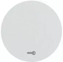 Viengubas klavišas jungikliui Berker R.1/R.3, Spalva Balta