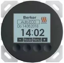 Berker termostatas, Spalva Juoda