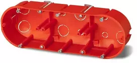 DVIGUBA ĮMONTUOJAMA DĖŽUTĖ PK-3X60/K-G/EPN Elektro-Plast