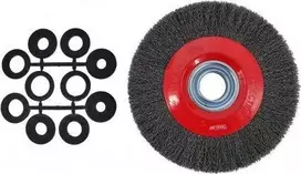 AW-Tools AWTOOLS DISKINIS ŠEPETYS 200mm /OT 32mm GOFRUOTA VIELA