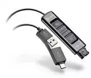 Hewlett Packard (HP) HP Poly DA85-M plačiajuostis QD USB adapteris su jungtimis (USB-A ir USB-C)