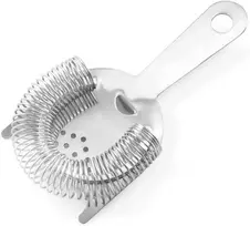 Spiralinis nerūdijančio plieno barmeno kratytuvo sietelis, ilgis 165 mm - Hendi 596753