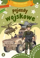 Spalvinimo knygelė A5 Mažylių tapyba. Karinės transporto priemonės SKRZAT 076684 SK