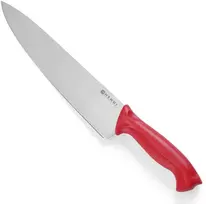 HACCP šefo peilis žaliai mėsai 320mm - raudona - HENDI 842621