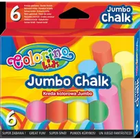 COLORINO CREATIVE JUMBO spalvota kreida 6 vnt, 65818PTR