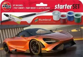 Airfix McLaren 765LT surenkamas modelis 1:43 dovanų komplektas (A55006)