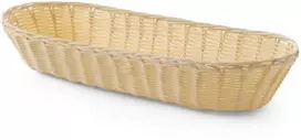 Duonos krepšelis iš polirotango, ovalus, 375x140x70mm - Hendi 426906