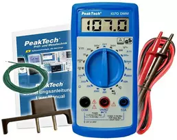 10A AC DC PeakTech 1070 skaitmeninis multimetras