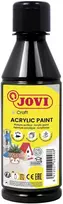 Akriliniai dažai JOVI, 250ml, juodos sp.