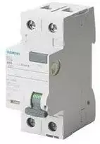 Siemens 5SV3312-6 Liekamosios srovės grandinės pertraukiklis SENTRON 2P 25A 30mA Type A 5SV3312-6