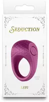 Velvor NS Novelties Seduction Levi varpos žiedas metalinio bordo spalvos