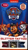 TyToo Glitter PAW PATROL tatuiruotės (Rinkinys berniukams)