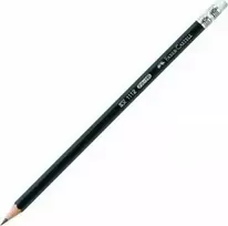 Faber-Castell Pieštukas 111 / HB su guma (12vnt) FABER CASTEL