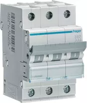 Automatinis jungiklis 6kA, C, 10A, 3P, C10 Hager MCN310E