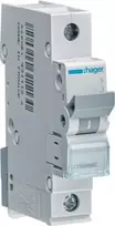 Automatinis jungiklis 6kA, B, 25A, 1P, B25 Hager MBN125E