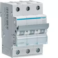 Automatinis jungiklis 6kA, C, 25A, 3P, C25 Hager MCN325E