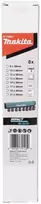 Makita Sukimo antgalių komplektas 8 vnt. 1/2''x 38mm (8,10, 12, 13, 14, 17, 19, 21, ) E-16601