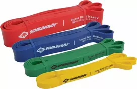 Scholl SF FIT SUPER BANDS mankštos gumų rinkinys, 4 vnt.