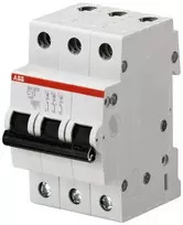 Sourcing Automatinis jungiklis ABB SH203, 3P, C, 63A, 6kA
