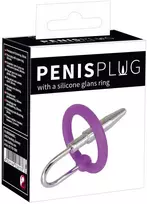 Penisplug RING Varpos kištukas+Silikono galvutės žiedas