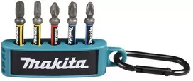 Makita E-13568-10 Impact Premier 5vnt. Torsion sukimo antgalių komplektas (10 vnt. Dėžutėje) (PH2 / PZ2 / PZ3 / T25 / T30), 50 mm