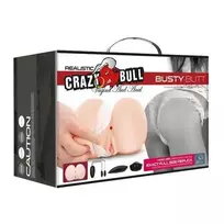 LYBAILE Crazy Bull Vaginos ir analinio dydžio krūtinę skiriantis masturbatorius