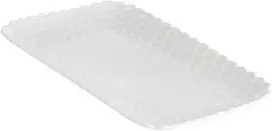 LA PORCELLANA BIANCA MOMENTI Serviravimo padėklas 20 x 13 cm