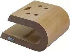 ARTELEGNO stovas manikiūro reikmenims laikyti iš buko medienos