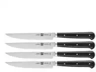 4 dantytų „Zwilling“ kepsnių peilių rinkinys, 12 cm
