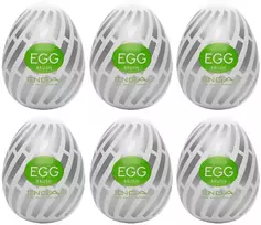 Tenga Egg Pack of 6 masturbatorių kiaušinėlių rinkinys, 6 vnt.