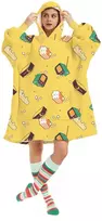Šilelis sweater blanket yellow