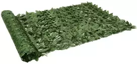 Balkono pertvara su tamsiai žaliais lapais, 200x150cm