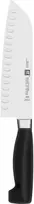 Santoku peilis su Zwilling Four Star grioveliais - 18 cm