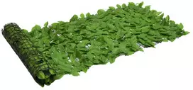 Balkono pertvara su žaliais lapais, 200x75cm