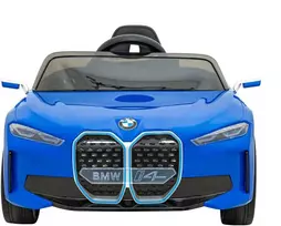 Elektrinė mašina vaikams BMW I4 mėlynos spalvos