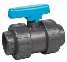 Ventilis 4" vidinis sriegis su mėlyna rank. DUBLIS