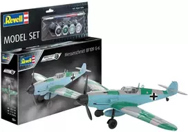 Revell Messerschmitt Bf 109G-6 1/32 Easy-Click dovanų rinkinys (63653)