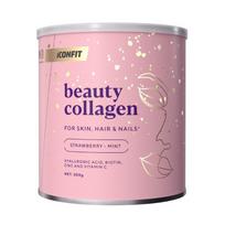 Iconfit grožio kolagenas - braškių mėtų milteliai 300 g