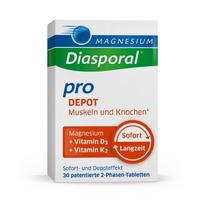 MAGNESIUM DIASPORAL Pro Depot tabletės raumenims ir kaulams N30