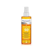 PHARMACERIS Sun SPF50+ apsauginis sauso kūno aliejus 200 ml