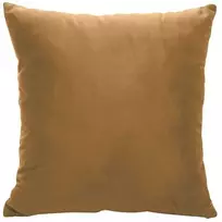 Eurofirany MILO aksominis pagalvės užvalkalas su smulkiu struktūriniu raštu, 45X45 cm, spalva: auksinė