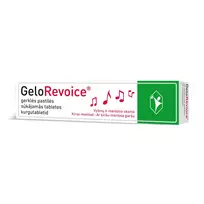 GELOREVOICE vyšnių-mentolio čiulpimo tabletės N20