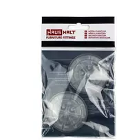 Stabd durų 2 vnt d60mm skaid Haushalt
