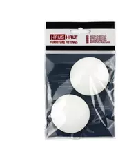 Stabd durų 2 vnt d60mm balt Haushalt