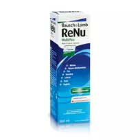 RENU MultiPlus universalus sprendimas kontaktinių lęšių priežiūrai 360 ml