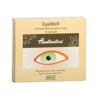 APTIEKAS PRODUKCIJA Healinature EyeWell Formulė akims ir regėjimui su cinku ir kietomis želatinos kapsulėmis N32