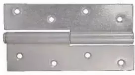 Lankstas durims Kurzemes, 15 cm, sidabro