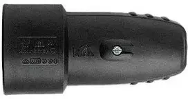 N_L Ilgintuvo lizdas N&L, 3P, 16A, 250V, juodos spalvos