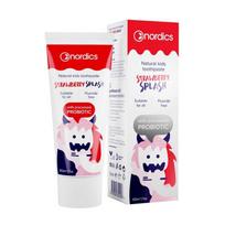 NORDICS Strawberry Splash dantų pasta vaikams su braškių skoniu 50 ml